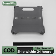 Sunnimix Flat Pedal Board with Handle Sturdy Effects Pedal Board Compact Guitar Pedalboard Ultraligh
