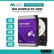 WESTERN DIGITAL WD INT HDD PURPLE SURVEILLANCE 3.5" SATA III INTERNAL HARD DRIVE HARD DISK HARDDISK-