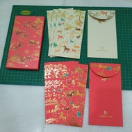 Deutsche bank 2026 Ang pow red packet 8pcs 2 design with a not perfect condition cover