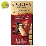Godiva Signature Roasted Almond Dark Chocolate 90gr