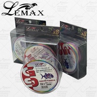 LEMAX G9 X8 Super Premium 100% Pe Braided Fishing Line 300M / Tali x8 Sulam