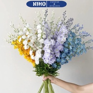 Niho fake delphinium flowers decorate homes, cafes, room decor, photography accessories NHD-21039