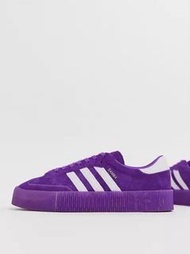 adidas Originals😈TFL Samba Rose purple shoe london underground edition gold 紫色 限定 限量波鞋 zoom Nike pum