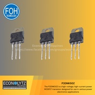 1 PC P20NK50Z 500V 20A 190W RDS(on) 0.27-ohm TO-220 3P N-CHANNEL POWER MOSFET