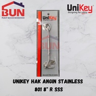 UNIKEY HAK ANGIN STAINLESS 801 8 R SSS