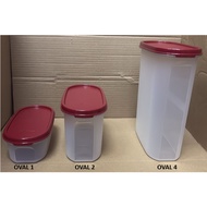 ⭐READY STOCK⭐TUPPERWARE MM OVAL / MM ROUND (1 PC) / MODULAR MATE ALA CARTE / I / II / III / IV PENUT