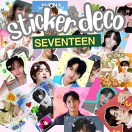50 pcs Mail Sticker Seventeen deco Kpop Sticker ala Sellkor Cute Aesthetic DECO JOURNAL MAIL Freebie