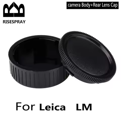 Camera Body Cover Rear Lens Cap for Protection Dustproof Plastic Replacement for Leica for M LM Came