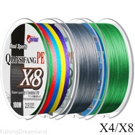 [X4/X8] 100m Fishing Line Strong Horse Fishing Line Main Line pe Line Lure Fishing Line Fishing