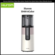Hurom H400 6Color Easy Clean Slow Juicer Hands Free Quiet Motor Mixer Blender Korea