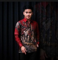 Kemeja Batik Semi Alisan Slim Fit Terbaru 2022 Lengan Panjang Model Others Baju Batik Slim Fit Lenga