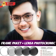 Aviator eyeglass frames, anti-radiation glasses, minus glasses, lens + photochromic package glasses