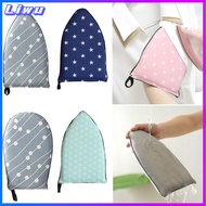 LIWU Household with Finger Loop Heat Resistant Mitt Iron Table Rack Ironing Gloves Garment Steamer Ironing Board Pad Anti Steam Glove