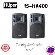 HUPER 15HA400 15-HA400 SPEAKER AKTIF 15 INCH ORIGINAL HA400 HA-400