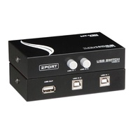 2 Port Manual USB 2.0 Sharing device Switch box for 2 computer to share 1 printer scanner MT-1A2B-CF