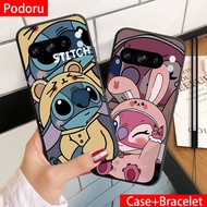 Case For Google PIXEL 8 Pro GC3VE G1MNW Cartoon Lilo Stitch Baby Case Cellphone