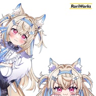 Anime Sticker Peek - Fuwawa Abyssgard | Hololive | FuwaMoco