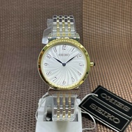 Seiko SFQ800P1 Classic Quartz Analog Stainless Steel Bracelet Ladies' Watch