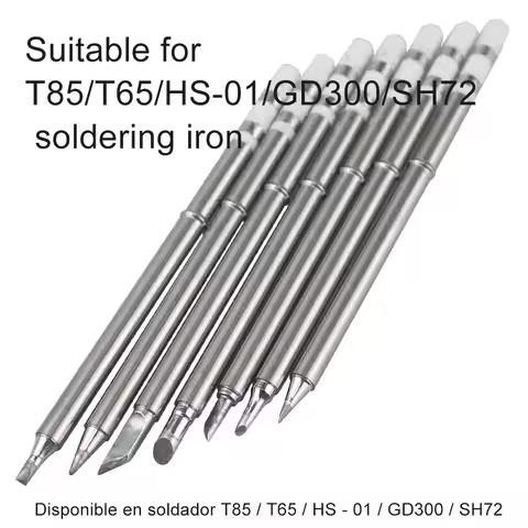 1pc SH72 Soldering Iron Tips Replacement Heater Solder Head SH-BC2 B2 C4 D24 K I KU for T85/HS-01/GD