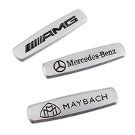 Mercedes Benz Seat Label AMG Decorative Logo Babos Seat Label Metal Interior Car Stickers