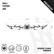 Bali Paper Ink PMB005 Spider Cyber Fruit Ink Tattoo Temporary Premium Full Arm Temporary Tattoo - Ar