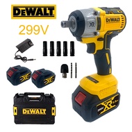 DEWALT ประแจไฟฟ้า บล็อคไฟฟ้า บล็อกไร้สาย ประแจไร้สาย บล็อกลมไฟฟ้า บล็อกแบต 2ชิ้น ชุดบล็อกไฟฟ้าไร้สาย