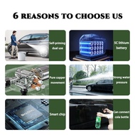 998VF Water Jet Cordless Car Wash FloorSpray Gun Water Jet Pump Portable Outdoor Wash Car Cuci Keret
