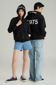 Mc jeans เสื้อกันหนาว ฮู้ดดี้ Unisex แขนยาว MJHP220