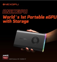 Onexplayer ONEXGPU 330W Power Supply RX 7600M XT Mobile Portable Graphics card with Storage 100W cha