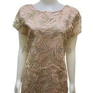 ♞Ninang/mother Dress for Wedding Formal(leaves)