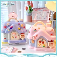 [3D Sticker] PIGGY HOUSE, Mushroom House Saves Great Bao Shop