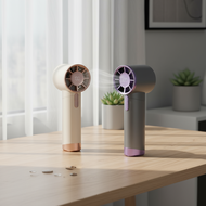 FN30E Portable High Speed Hand Fan, Quiet, Adjustable Speed, Free Lanyard, LED Display