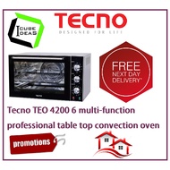 Tecno TEO 4200 6 multi-function professional table top convection oven