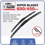 For Hyundai Elantra Avante i30 N CN7 2021 2022 2023 Accessories Front Windscreen Wiper Blades Brushe