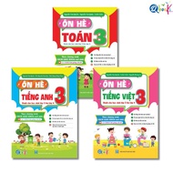 Book - Summer Review Math, Vietnamese and English Grade 3 - For 3rd Grade Students Going to 4th Grad