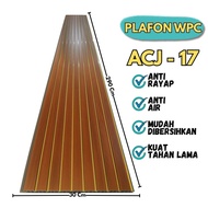 WALLPANEL DINDING DAN PLAFON WPC PREMIUM 30CM x 9MM x 29M Plavon Rumah Minimalis Aesthetic Banyak Mo