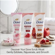 Dove Body Scrub  Sakura /Pomegranate/Sugar&Coconut 50g