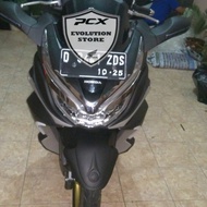 Modifikasi PCX model goldwing (hitam dop)