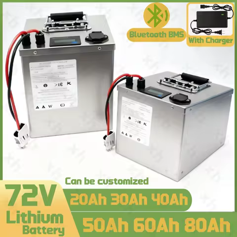 XH-20S 72V 20Ah 30Ah 40Ah 50Ah 60Ah 70Ah 80Ah Lithium ion battery with BMS 3000W for motorcycle elec
