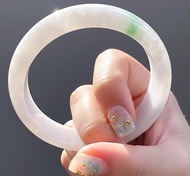 飄陽綠翡翠手鐲 | 15圍 | 天然緬甸玉A貨翡翠 | 送禮