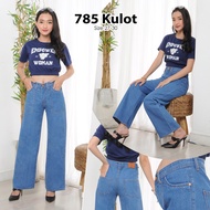 Asia Fashion Long Jeans Culottes Long Jeans Culottes Long Jeans Culottes
