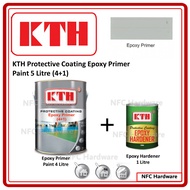 KTH Protective Coating Epoxy Primer 5 Litre (4+1) Cat Epoksi Primer Lantai