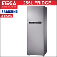 SAMSUNG RT25FARADSA/SS 255L 2-Door Fridge (2 Ticks) (RT25FARAD)