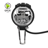 QIUJU Bike LED Headlight, 3 Pin DC 12V To 60V Bicycle Headlight, Durable Easy Installation Super Bri