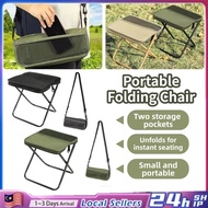 Pocket Folding Backpack Chair ​​Portable Folding Outdoor Stool With Carry Bag Lightweight Mini Easy 