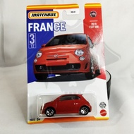 DIECAST MATCHBOX REAL CARS 2019 FIAT 500, DIECAST FIAT 500