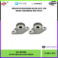 Kia Rondo Korea Aftermarket Rear Left And Right Absorber Mounting (1 Pair) 55330-3K010/3K020
