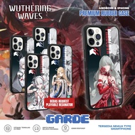 WUTHERING WAVES WUWA CHARACTER PREMIUM RUBBER GLOSSY CASE HIGH QUALITY CASING HP SAMSUNG XIAOMI POCO