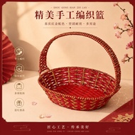 过大礼礼篮结婚礼篮结婚篮子过礼必备回礼必备结婚回礼篮子红色篮子
