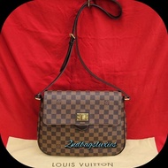Lv Louis Vuitton Rosebery Besace Damier Ebene Messenger Sling Bag